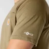 Camiseta de hombre Force de corte holgado con bolsillos y tecnología de absorción de la humedad