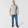 Camiseta de hombre Force de corte holgado con bolsillos y tecnología de absorción de la humedad