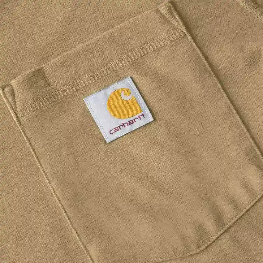 Camiseta de hombre Force de corte holgado con bolsillos y tecnología de absorción de la humedad