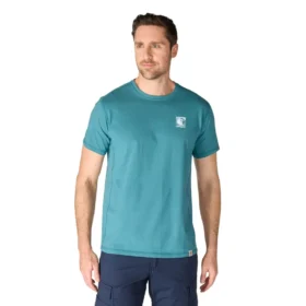Camiseta de hombre «Force» transpirable, que absorbe la humedad y con logotipo