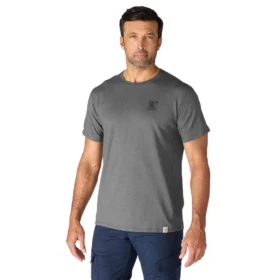 Camiseta de hombre «Force» transpirable, que absorbe la humedad y con logotipo