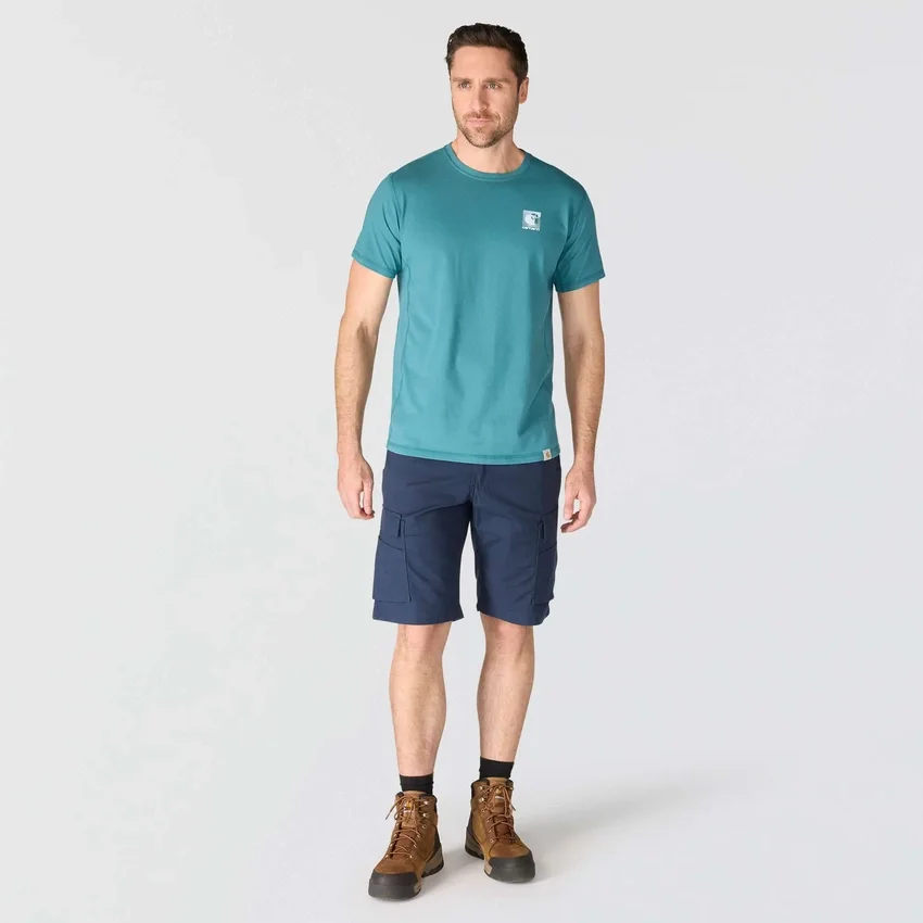 Camiseta de hombre «Force» transpirable, que absorbe la humedad y con logotipo