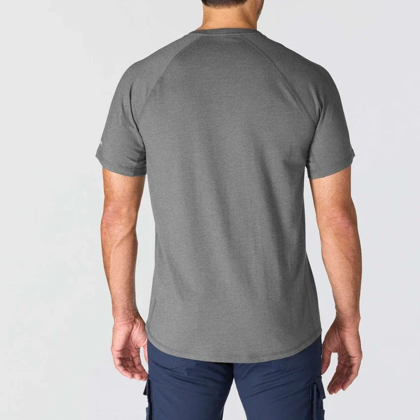 Camiseta de hombre «Force» transpirable, que absorbe la humedad y con logotipo