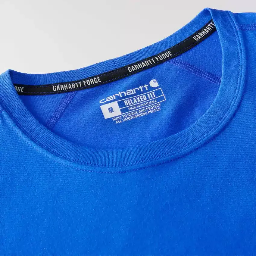 Camiseta de hombre «Force» transpirable, que absorbe la humedad y con logotipo