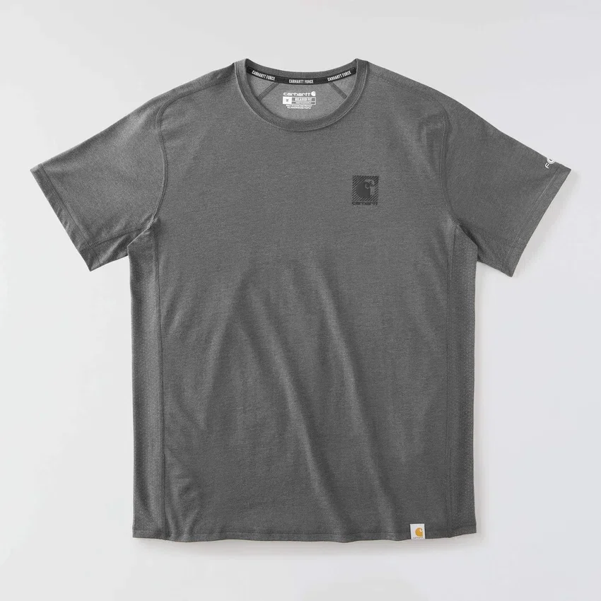 Camiseta de hombre «Force» transpirable, que absorbe la humedad y con logotipo
