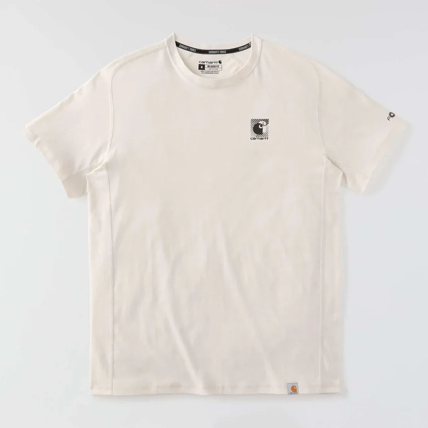 Camiseta de hombre «Force» transpirable, que absorbe la humedad y con logotipo