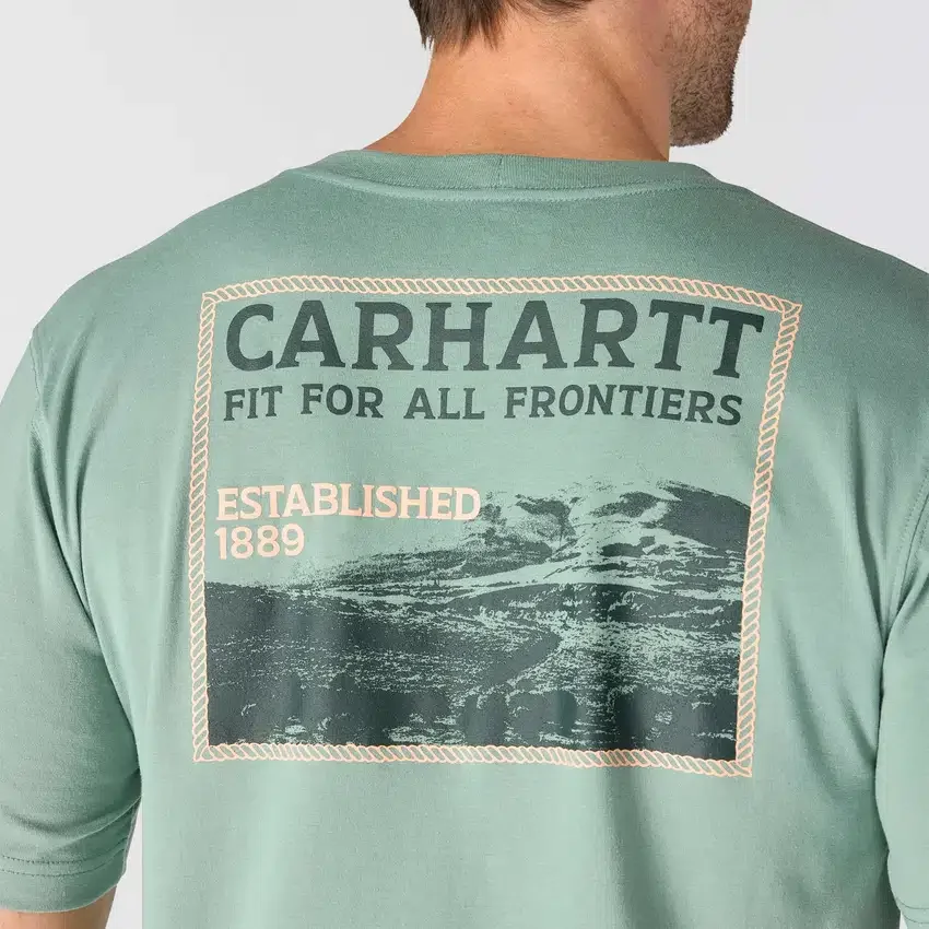 Camiseta de hombre Irvine de corte holgado con diseño «Frontiers»