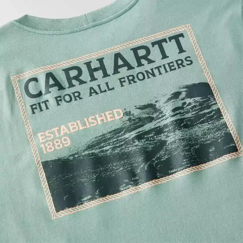 Camiseta de hombre Irvine de corte holgado con diseño «Frontiers»