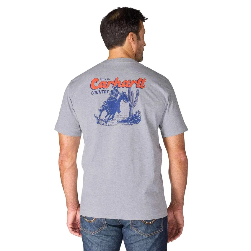 Camiseta de hombre Irvine de corte holgado con estampado de caballo