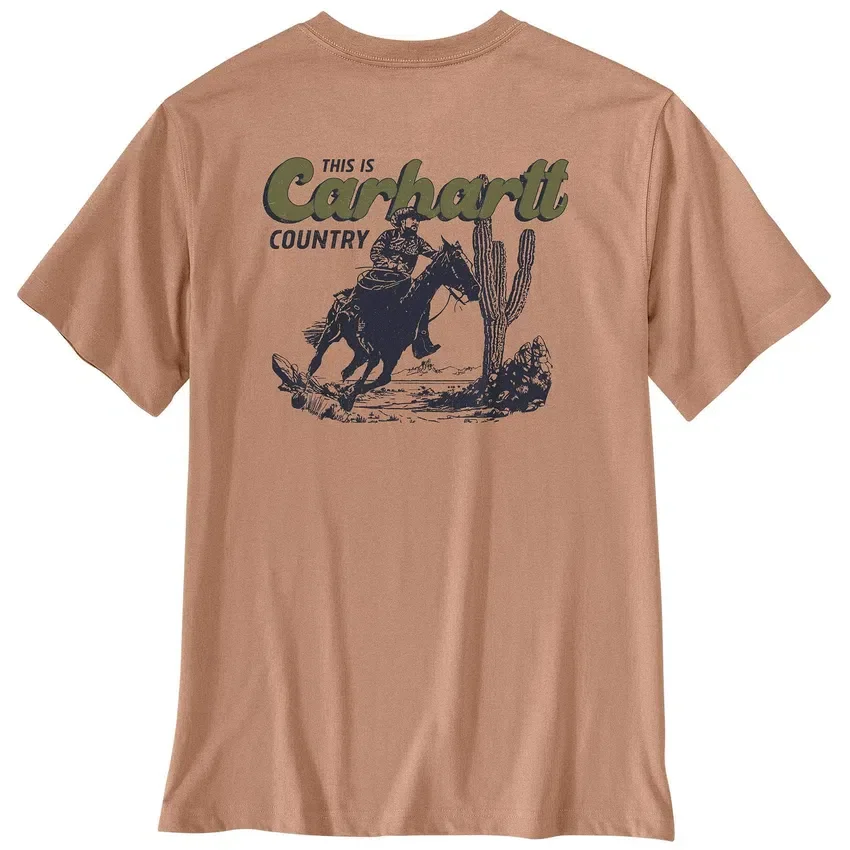 Camiseta de hombre Irvine de corte holgado con estampado de caballo