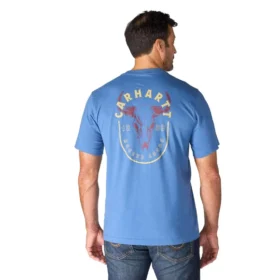 Camiseta de hombre Irvine de corte holgado con estampado de calavera