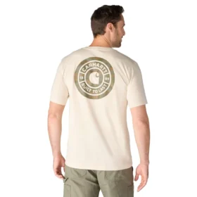 Camiseta de hombre Irvine de corte holgado con estampado de camuflaje