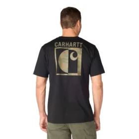 Camiseta de hombre Irvine de corte holgado con estampado de camuflaje