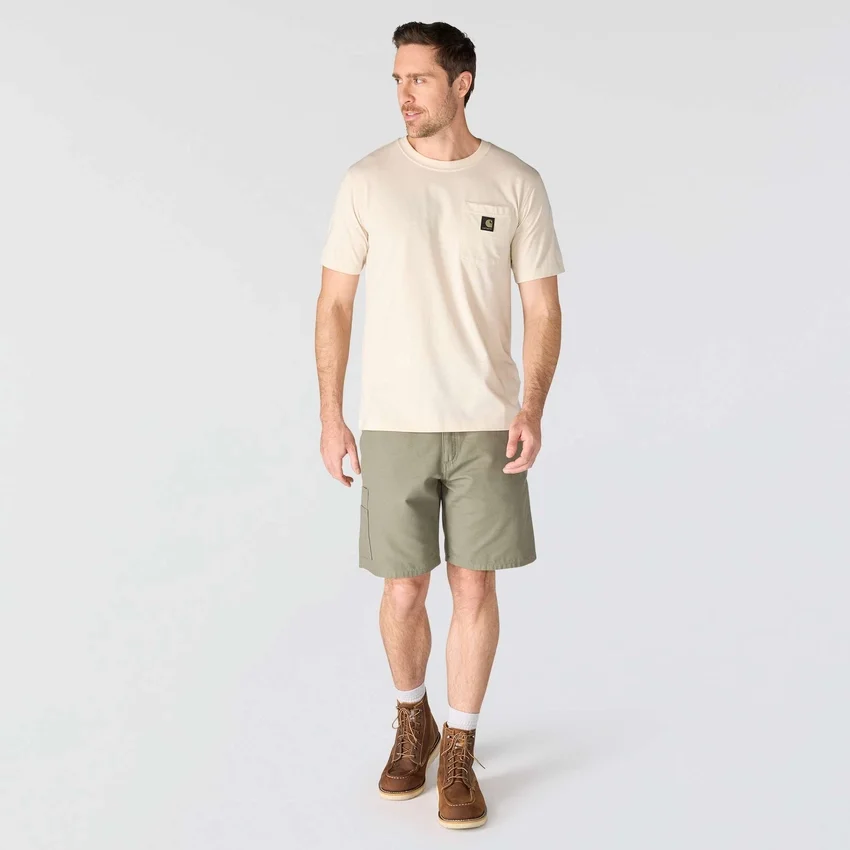 Camiseta de hombre Irvine de corte holgado con estampado de camuflaje