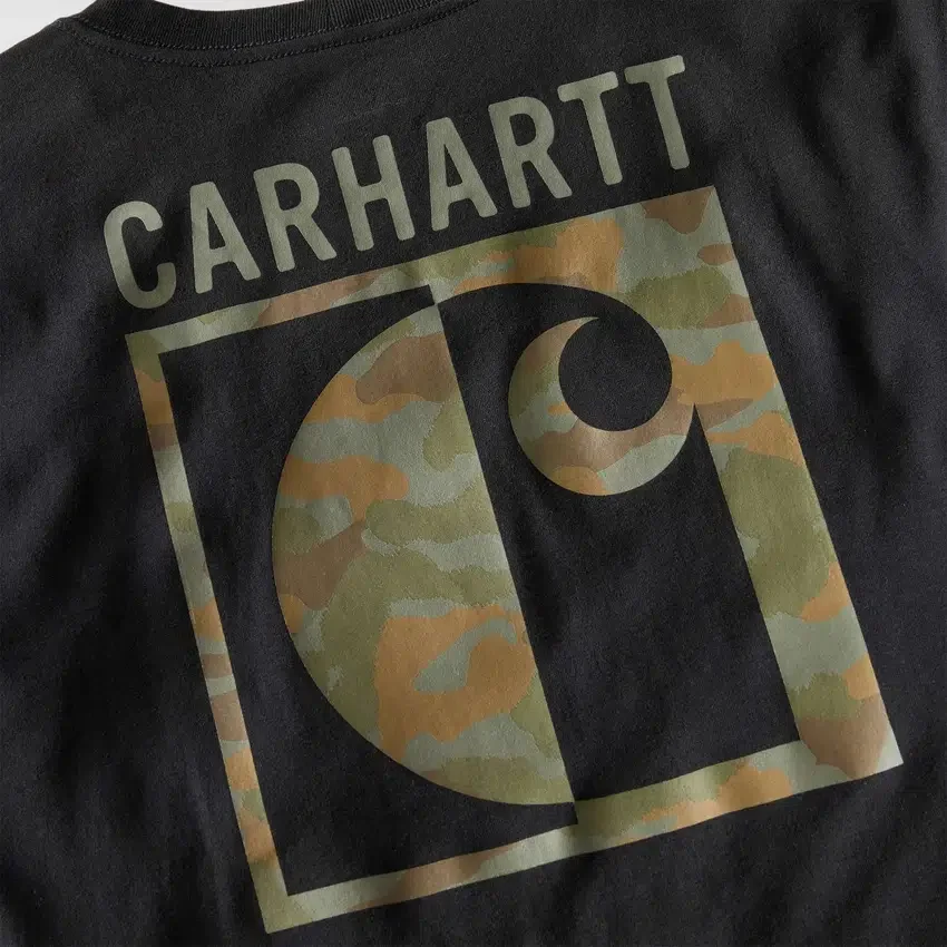 Camiseta de hombre Irvine de corte holgado con estampado de camuflaje