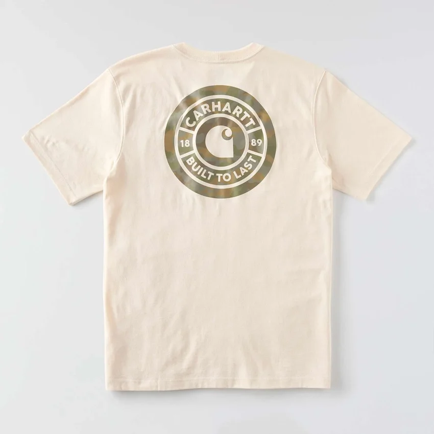 Camiseta de hombre Irvine de corte holgado con estampado de camuflaje