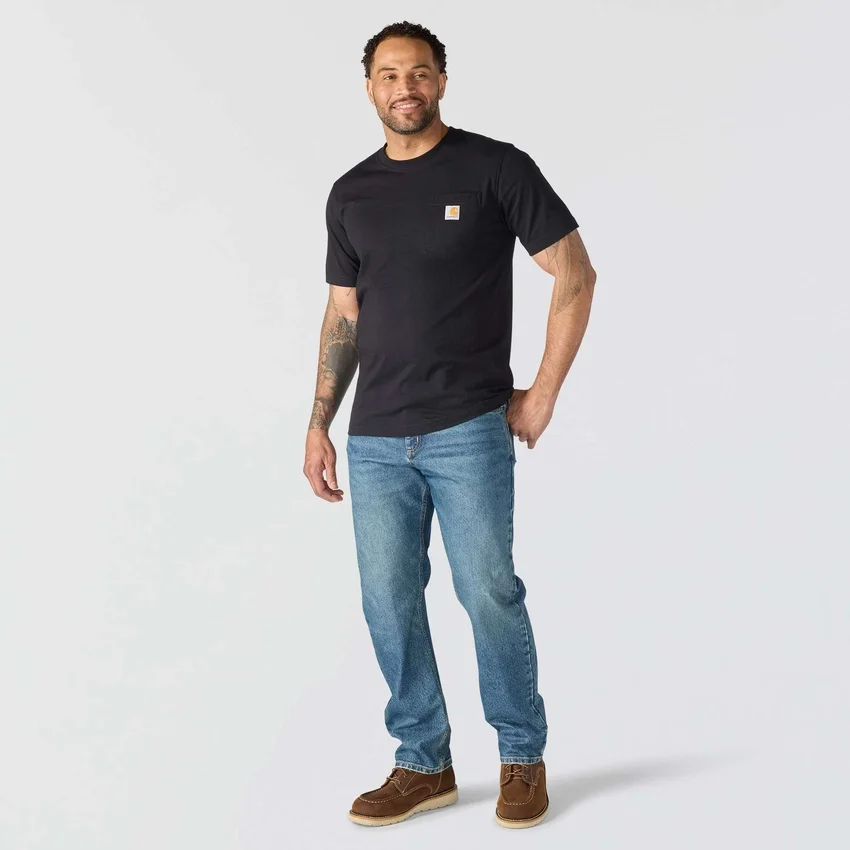 Camiseta de hombre Irvine de corte holgado con estampado de guitarra