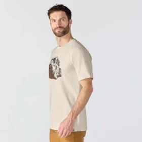 Camiseta de hombre Irvine de corte holgado con estampado «Mud»
