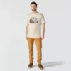 Camiseta de hombre Irvine de corte holgado con estampado «Mud»