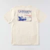 Camiseta de hombre Irvine de corte holgado con gráfico de barco