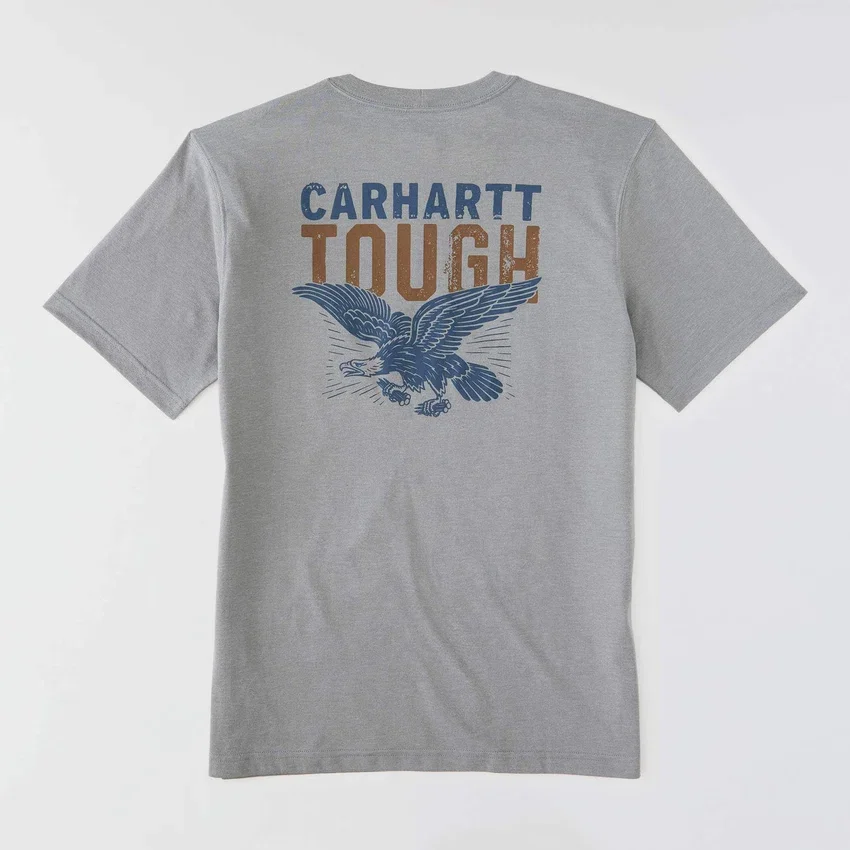 Camiseta de hombre Irvine de corte holgado con águila
