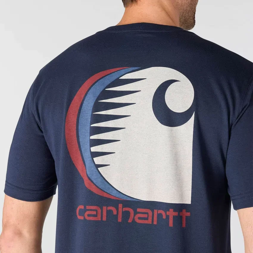 Camiseta de hombre Irvine de corte holgado con logotipo «C»