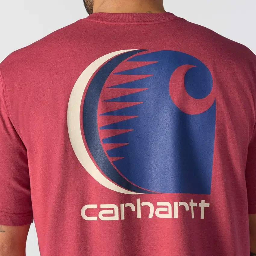 Camiseta de hombre Irvine de corte holgado con logotipo «C»
