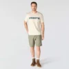 Camiseta de hombre Irvine de corte holgado con logotipo superpuesto