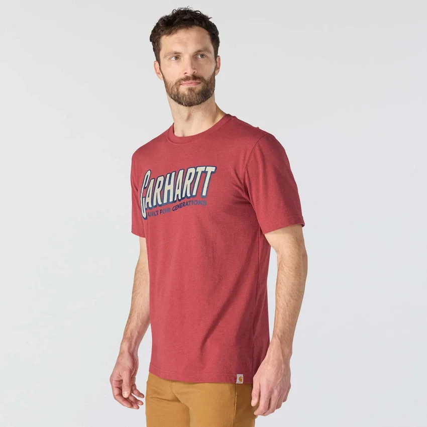 Camiseta de hombre Irvine de corte holgado «Generations»