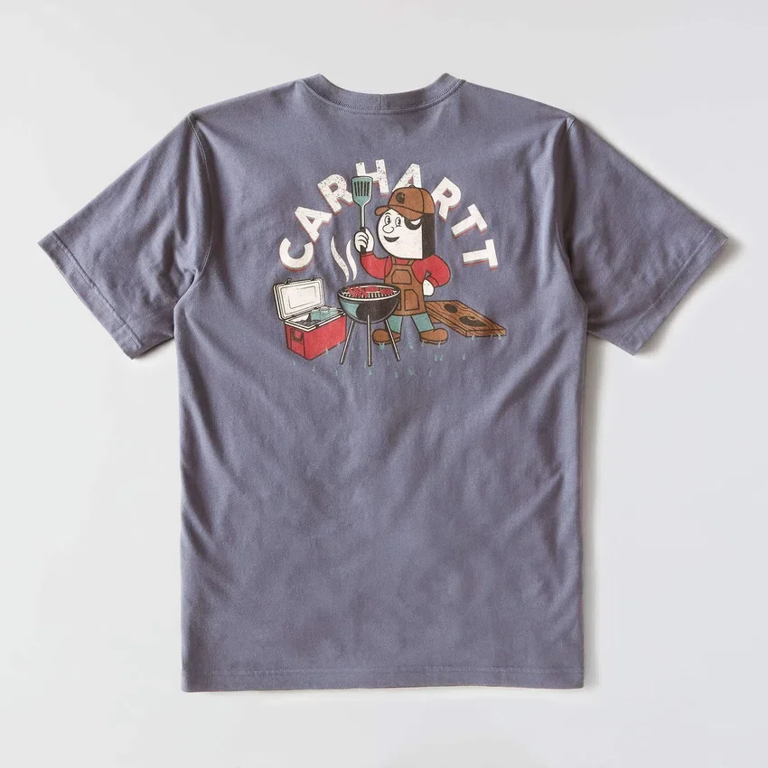 Camiseta de hombre Irvine de corte holgado para barbacoa
