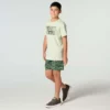 Camiseta de manguitos con ciervo para niño (niños/jóvenes)