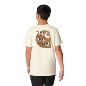 Camiseta de manguitos cortos con motivos de perros para niño (niños/jóvenes)