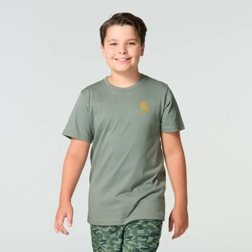 Camiseta de manguitos cortos con motivos de perros para niño (niños/jóvenes)