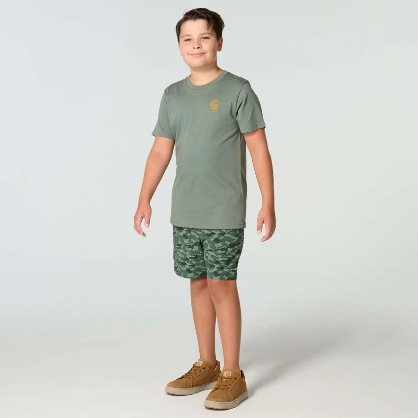 Camiseta de manguitos cortos con motivos de perros para niño (niños/jóvenes)