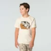 Camiseta de manguitos cortos con motivos de vehículos para niño (niños pequeños/niños/jóvenes)
