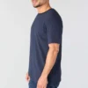 Camiseta de manguitos cortos de corte holgado Irvine para hombre