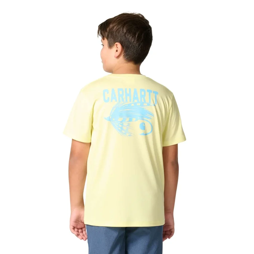 Camiseta de manguitos Force Sun Defender™ jaspeada para niño (niños/bebés)