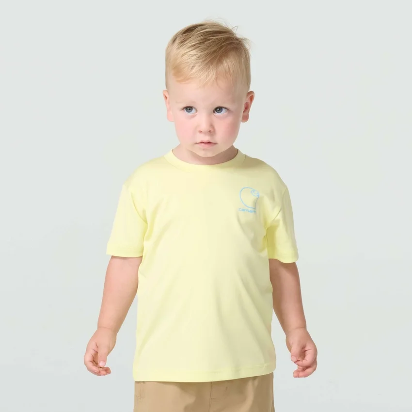 Camiseta de manguitos Force Sun Defender™ jaspeada para niño (niños/bebés)