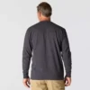 Camiseta de manguitos largos con bolsillo para hombre Dearborn, de corte holgado y tejido grueso