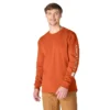 Camiseta de manguitos largos con logo, corte holgado y tejido grueso «Dearborn» para hombre