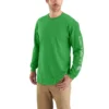 Camiseta de manguitos largos con logo, corte holgado y tejido grueso «Dearborn» para hombre