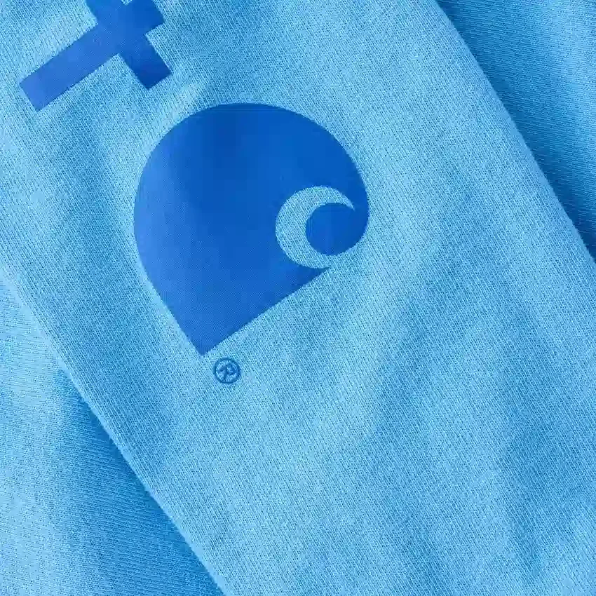 Camiseta de manguitos largos con logo, corte holgado y tejido grueso «Dearborn» para hombre