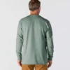 Camiseta de manguitos largos con logo, corte holgado y tejido grueso «Dearborn» para hombre