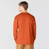 Camiseta de manguitos largos con logo, corte holgado y tejido grueso «Dearborn» para hombre