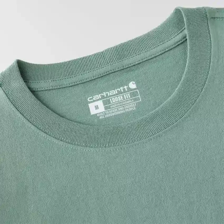 Camiseta de manguitos largos con logo, corte holgado y tejido grueso «Dearborn» para hombre