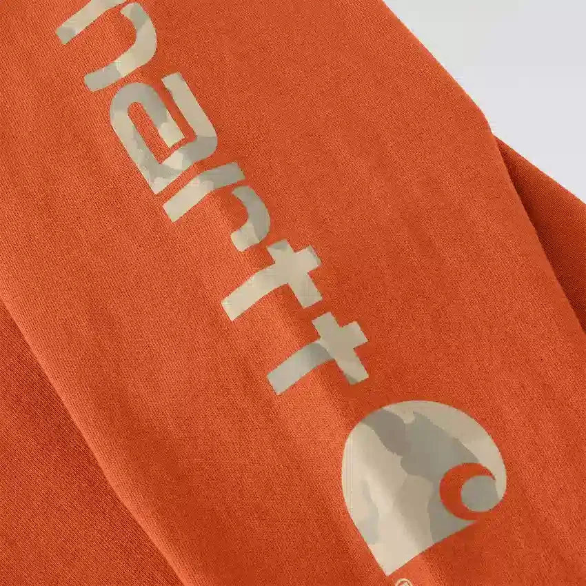 Camiseta de manguitos largos con logo, corte holgado y tejido grueso «Dearborn» para hombre