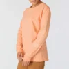 Camiseta de manguitos largos con logo «Dearborn» de corte holgado y tejido grueso para mujer