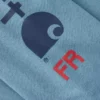 Camiseta de manguitos largos con logotipo «Fr Force Irvine» de corte holgado para hombre - Camisas ignífugas