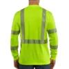 Camiseta de manguitos largos de alta visibilidad Force para hombre, corte holgado, clase 3