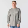 Camiseta de manguitos largos Force Irvine Fr para hombre con estampado de llamas - Camisas ignífugas